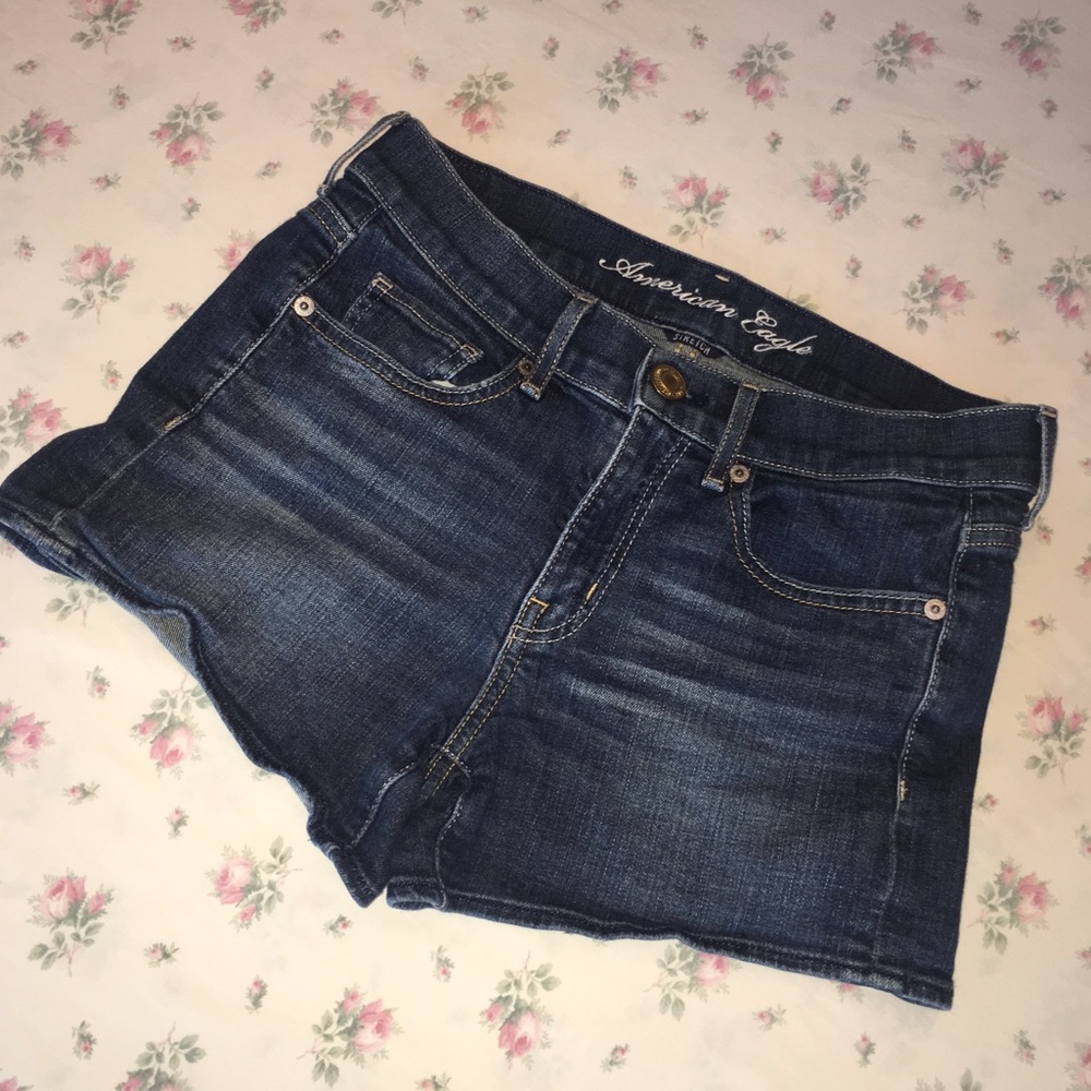 Like-New American Eagle Denim Shorts
